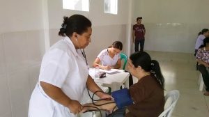 Exames, como aferição de pressão arterial, foram ofertados à população 