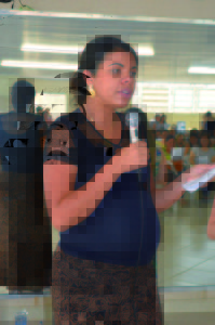 Nutricionista do PAA, Gabriela Cristina Sales