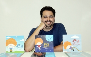 João André Grossi e a trilogia Juca Cabeleira (foto: Goretti Nunes)