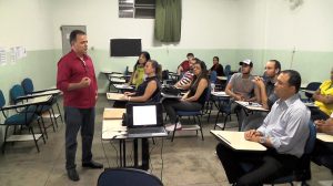 Professor Eugênio: envolvimento com a disciplina e com os alunos