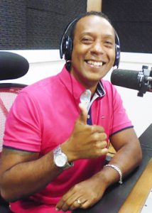 O radialista Rogério Silva