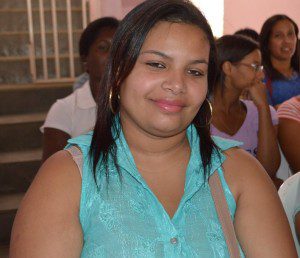 Joyce Lopes Jerônimo é uma das alunas da Casa da Mulher