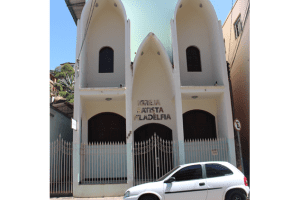 Igreja está localizada na Rua Santo Antônio, 152