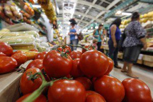 Tomate comum teve aumento de 36,8%