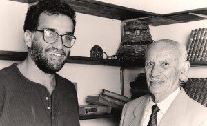 Professor Cláudio Leitão e Reverendo Uriel (foto: Arquivo Doctum)
