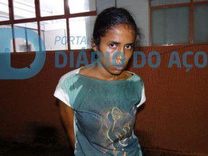 Maria Paula, apesar de confessar a agressão para os PMs, negou o crime ao portal Diário do Aço (foto: Wellington Fred/Diário do Aço)