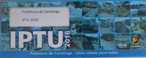 Prefeitura de Caratinga inicia distribuição dos carnês do IPTU 2016
