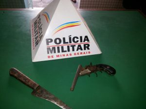 Arma encontrada pela PM