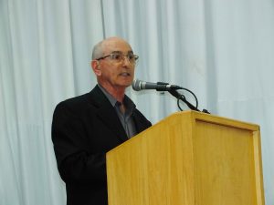 Reitor Antônio Fonseca dá boas vindas aos participantes