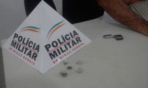 Droga apreendida pela PM