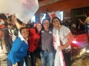 Enilson e Antônio Braz realizam grande carreata em Imbé de Minas