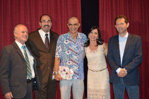 Luciano Elói, Newton Ruste, João Signorelli, Rose Heringer e Marco Antônio