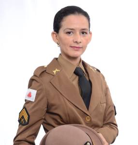 Sargento Eliana Dutra Fernandes alcançou o 1º lugar no estado de Minas Gerais