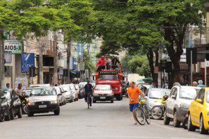 Cortejo passou pelas ruas da cidade