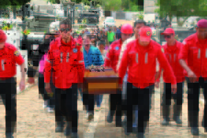 Sepultamento aconteceu às 10h