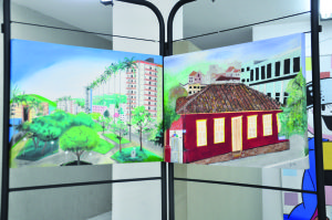 Paisagens de Caratinga nos quadros da artista Joaninha