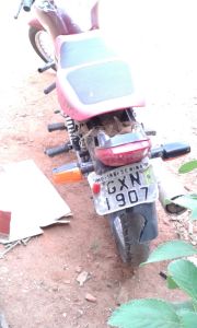 Moto tinha sido roubada no dia 1º de janeiro de 2015