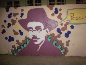 Fernando Pessoa também foi lembrado pelos artistas
