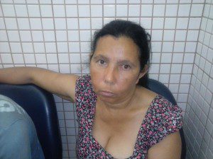 Maria disse que já foi agredida pelo ex-marido várias vezes