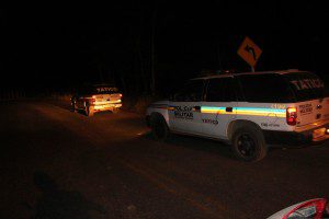 Militares fizeram rastreamento