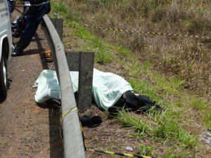 Frederico bateu contra o guard rail