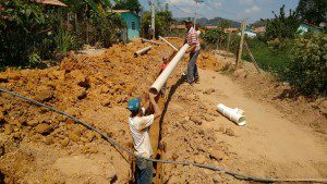 Rede de esgoto do Bairro Zé Gabriel