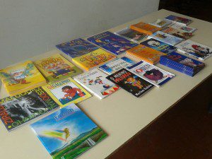 Crianças puderam conhecer os livros escritos por Marilene Godinho