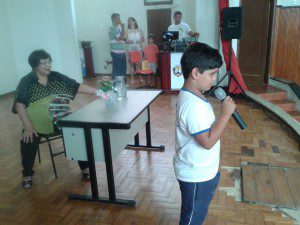 Alunos fizeram apresentações