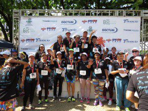 Idosos gostaram de participar da Corrida das Palmeiras