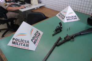 Armas apreendidas