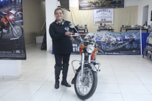 Geralda Mafra Silvério fala sobre sua paixão por motos