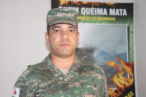 O sargento Adelson Alves faz balanço de atuação da PM Ambiental